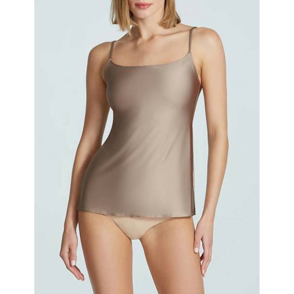 NEW COMMANDO faux silk cami in umber - Picture 1 of 3